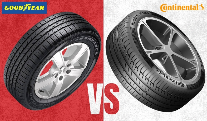 Anvelope Goodyear vs anvelope Continental