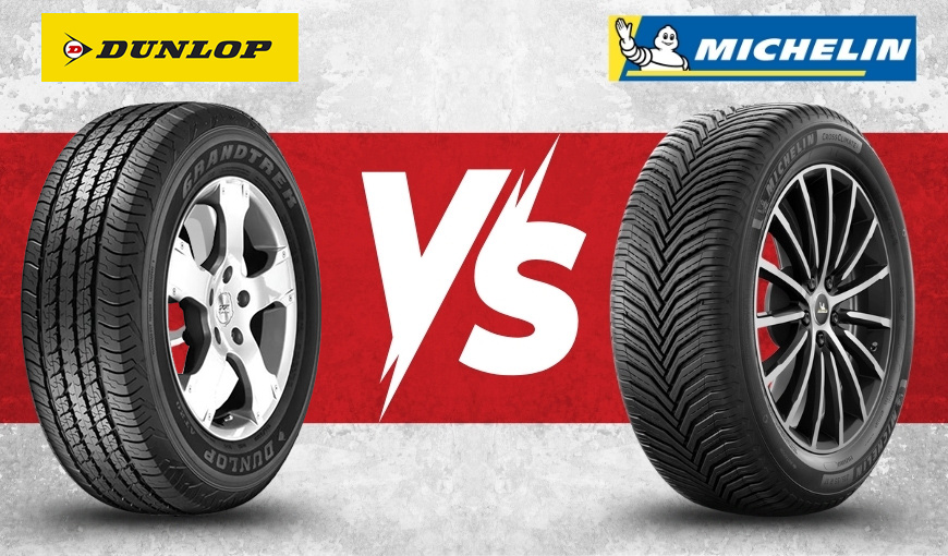 Anvelope Dunlop vs anvelope Michelin